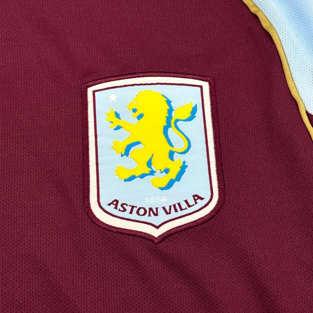 Camiseta de fútbol local del Aston Villa 2025/26