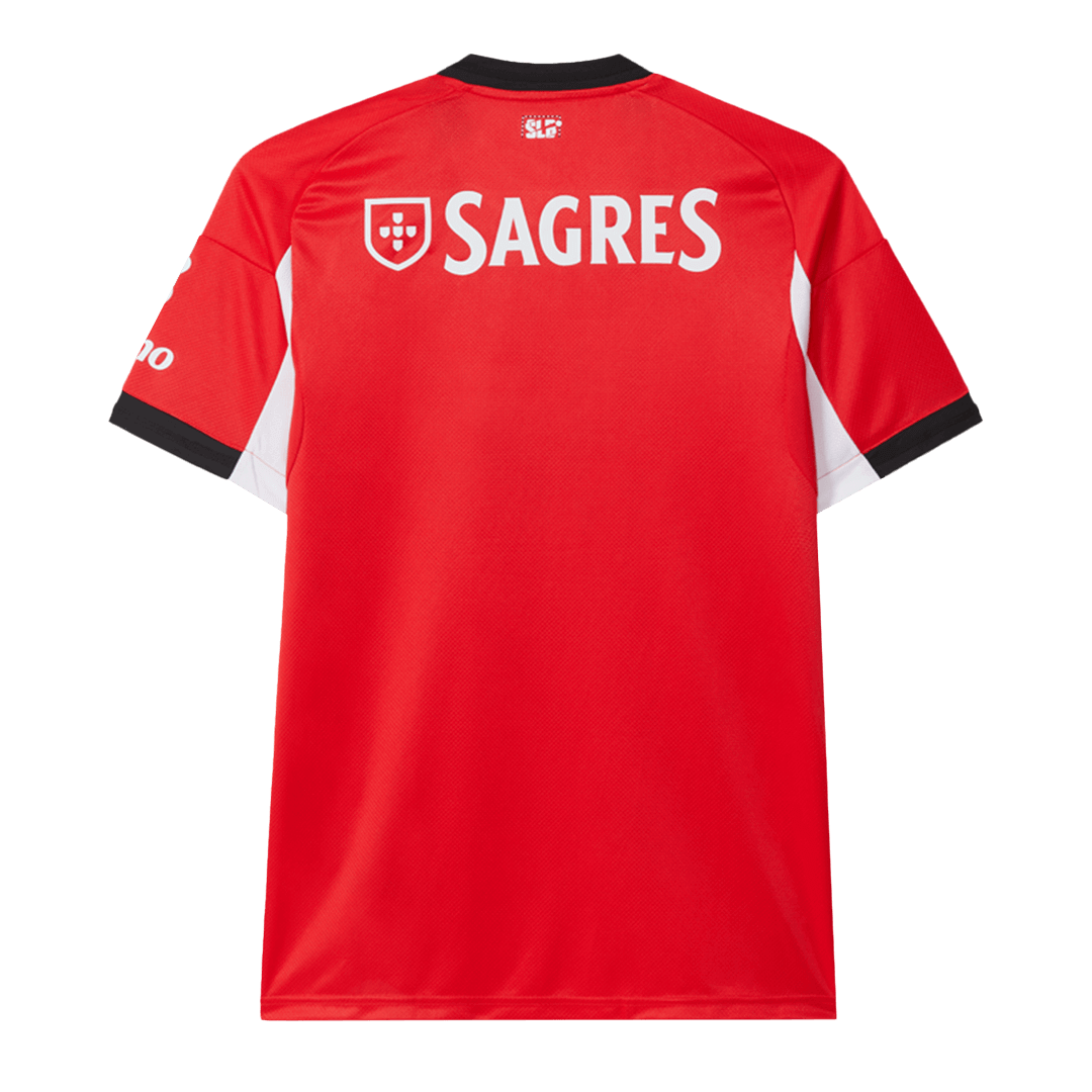 Benfica Soccer Jersey Home Shirt 2025/26