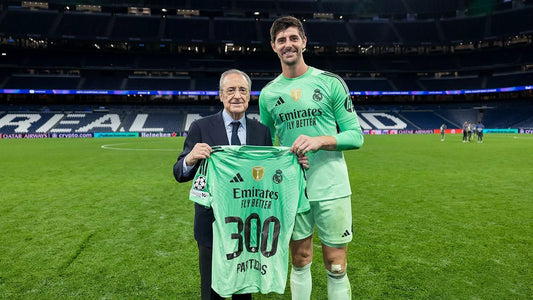 Courtois Reaches 300-Game Milestone for Real Madrid