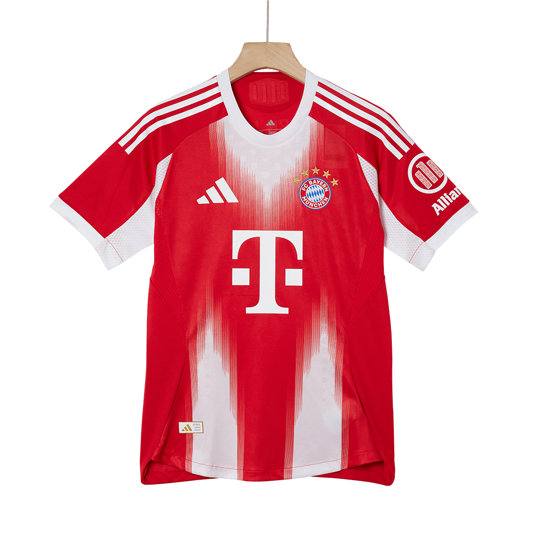 UPAMECANO #2 Bayern Munich Home Authentic Soccer Jersey 2025/26