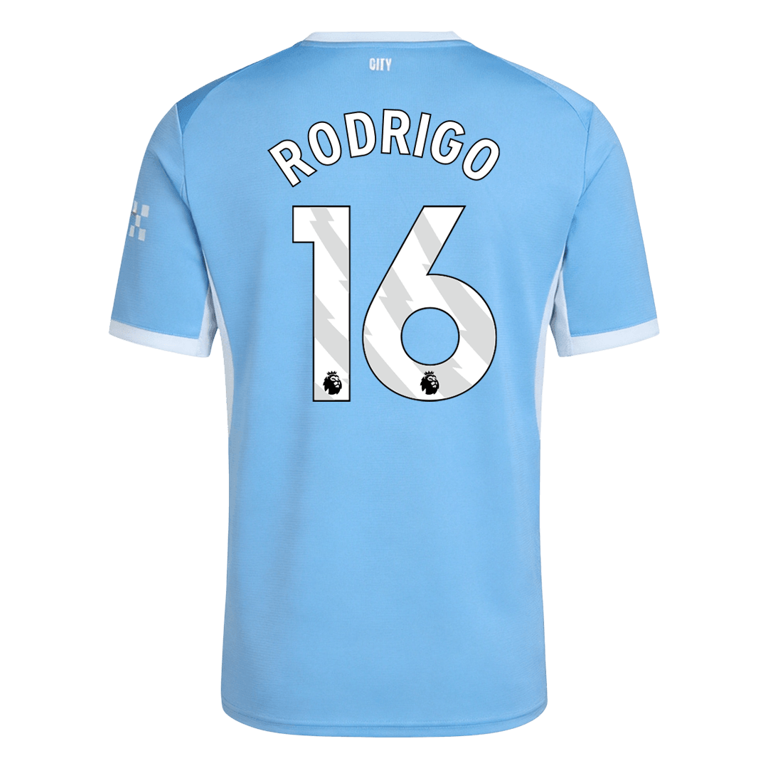 RODRIGO #16 Manchester City Home Soccer Jersey 2026/27