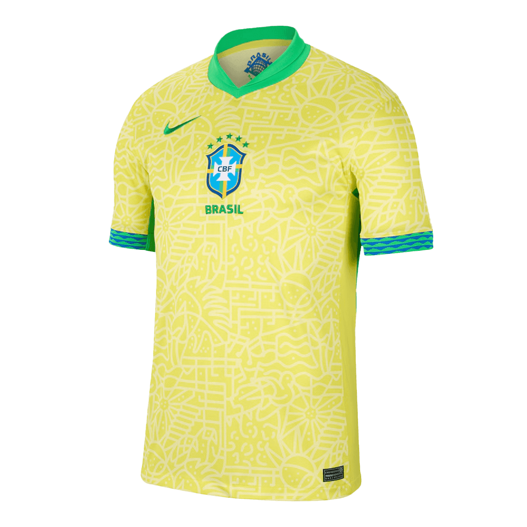 Brazil Soccer Jersey Home Shirt 2024