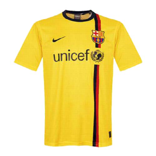 Retro Soccer Jersey Barcelona Away 2008/09