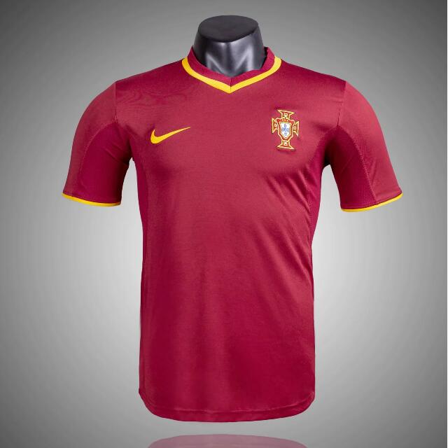 Retro Soccer Jersey Portugal Home Euro Cup 2000