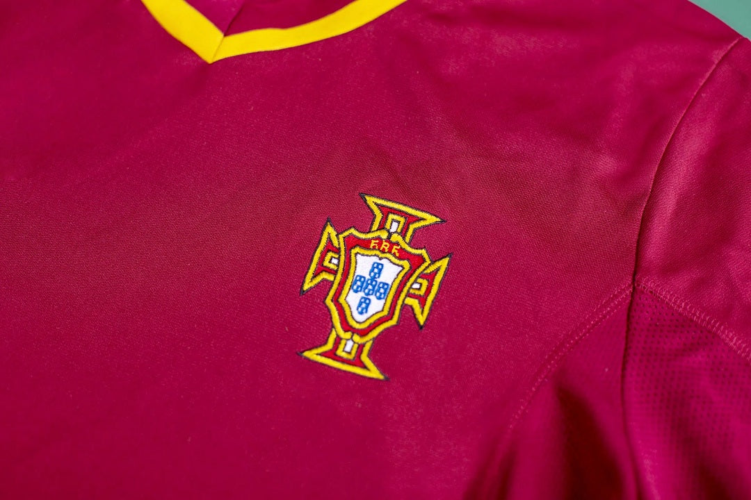 Retro Soccer Jersey Portugal Home Euro Cup 2000