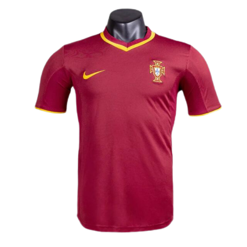 Retro Soccer Jersey Portugal Home Euro Cup 2000