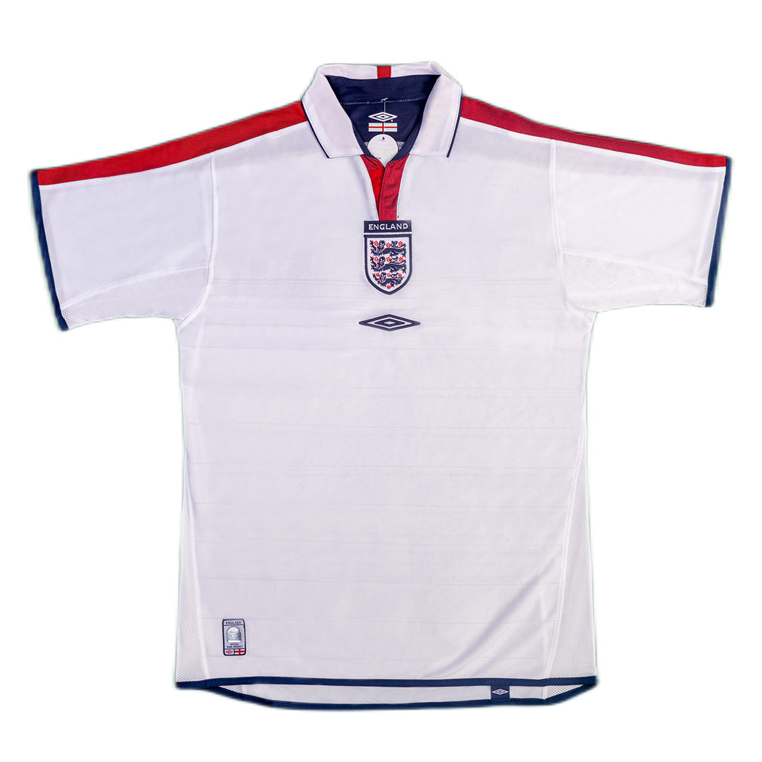 Retro Soccer Jersey England Home Euro Cup 2004