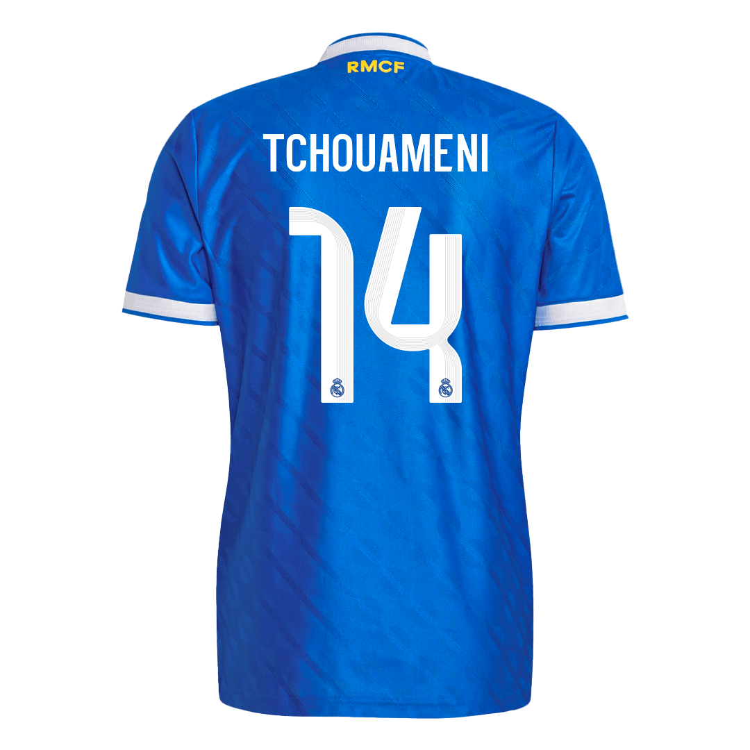 TCHOUAMENI #14 Real Madrid Third Away Authentic Soccer Jersey 2025/26