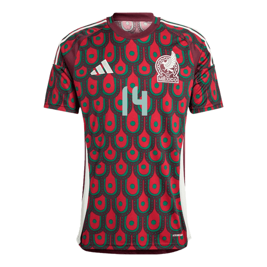 CHICHARITO #14 Mexico Soccer Jersey Home Custom Shirt 2024