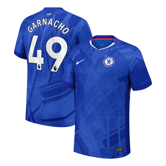 GARNACHO #49 Chelsea Home Authentic Soccer Jersey 2025/26