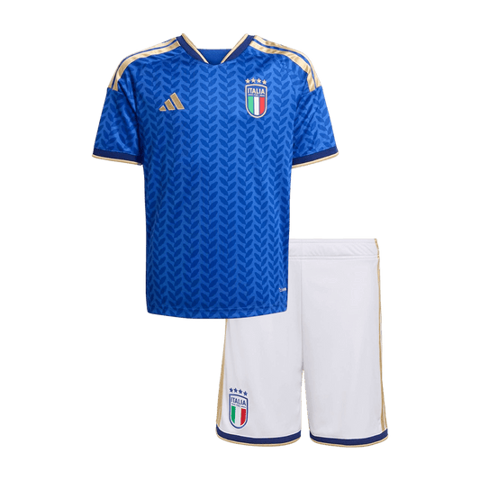 Italy Home Kids Soccer Jerseys Kit 2025/26