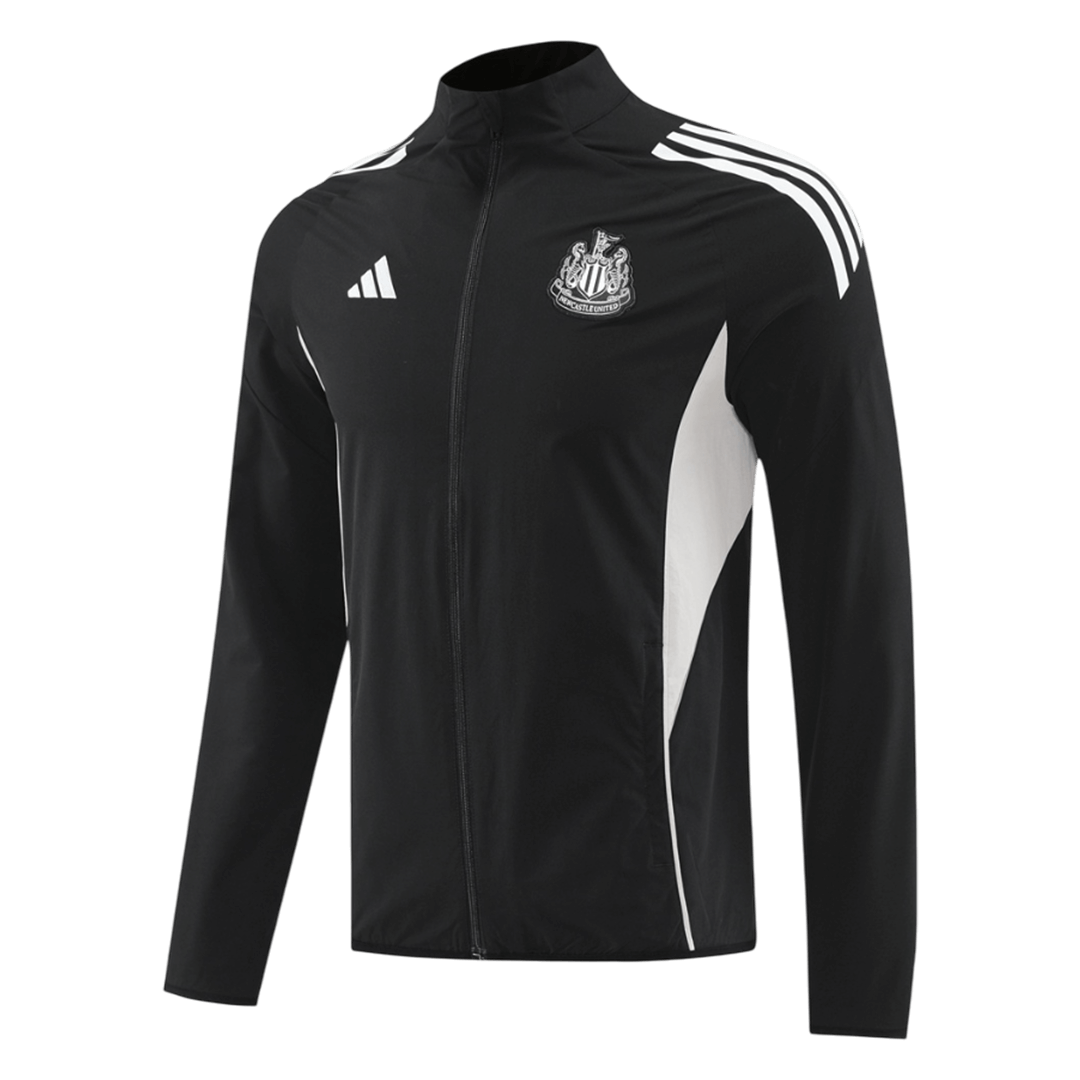 Newcastle United Windbreaker Jacket 2025/26 - Black