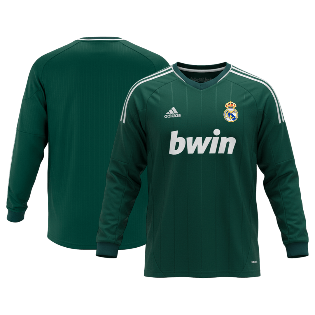 Retro Soccer Jersey Real Madrid Third Away Long Sleeve 2012/13
