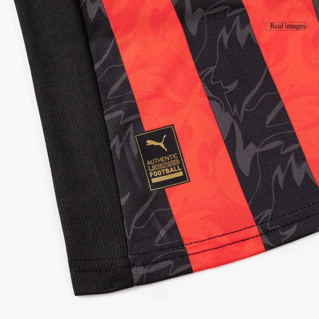 AC Milan Home Kids Soccer Jerseys Full Kit 2025/26