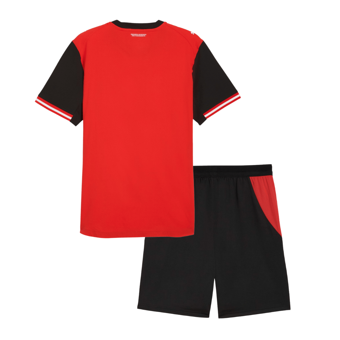 Austria Home Kids Soccer Jerseys Kit World Cup 2026