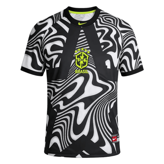Brazil Hollywood Goalkeeper Jersey World Cup 2026 Black&White