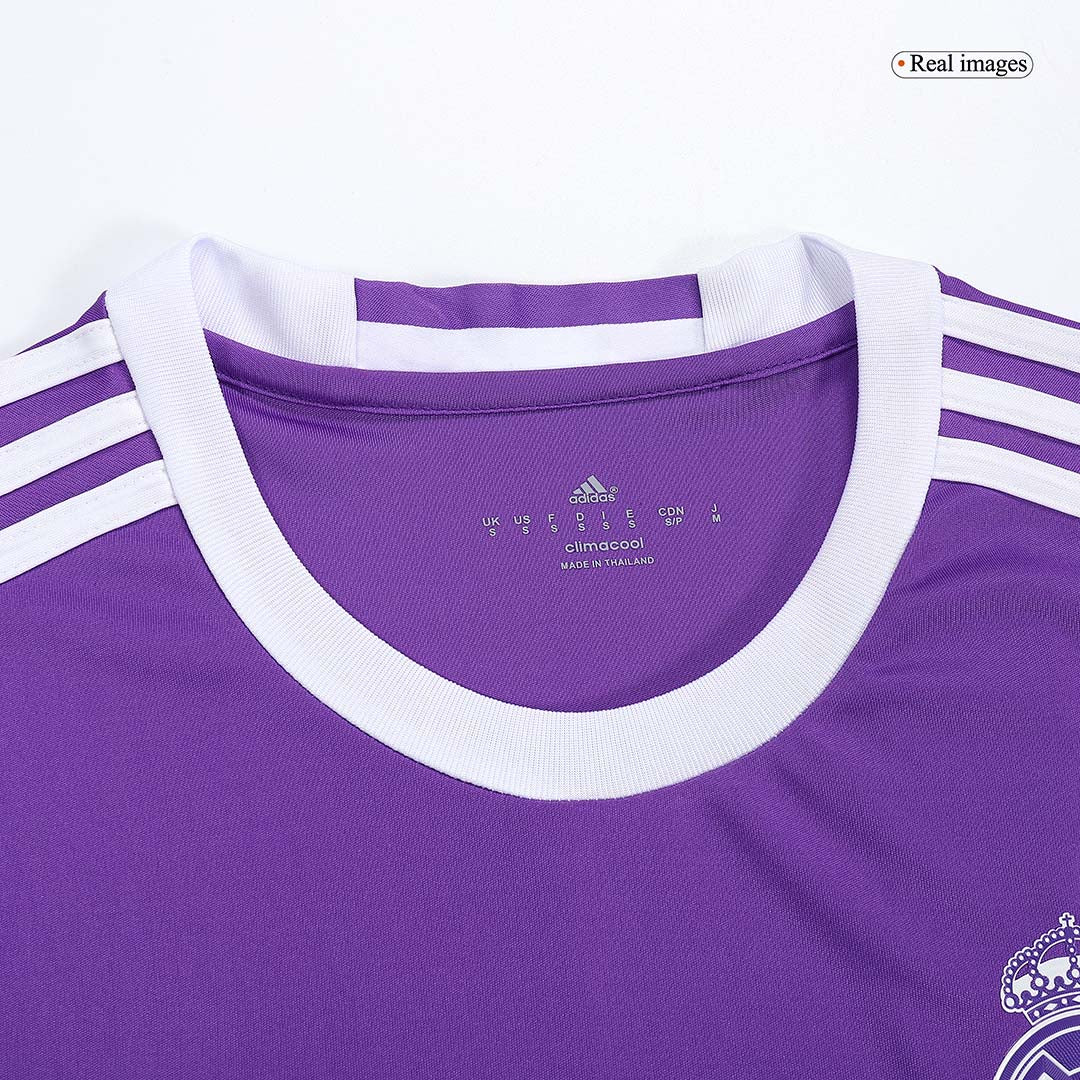 SERGIO RAMOS #4 Retro Real Madrid Jersey Away Long Sleeve Soccer Shirt 2016/17