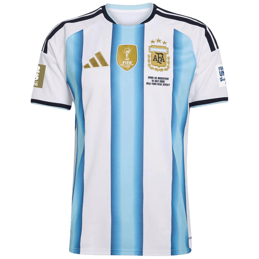 Argentina Home Player Version Jersey World Cup 2026 - Final Match(With Patches)