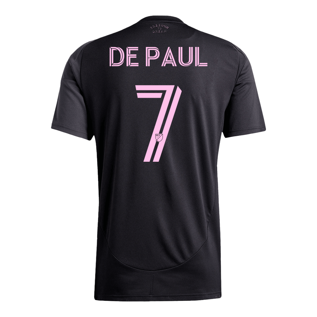 DE PAUL #7 Inter Miami CF Away Soccer Jersey 2025
