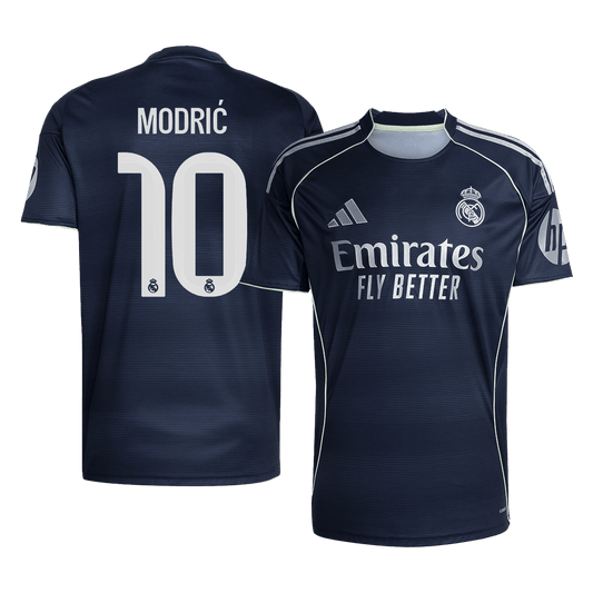 MODRIC #10 Real Madrid Away Soccer Jersey 2025/26