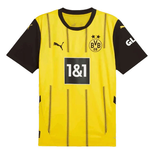 Borussia Dortmund Jersey Custom Soccer Jersey Home 2024/25