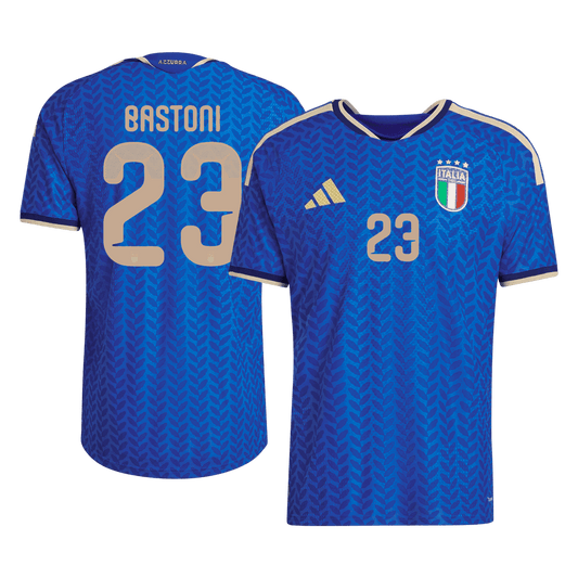 BASTONI #23 Italy Home Player Version Jersey World Cup 2026