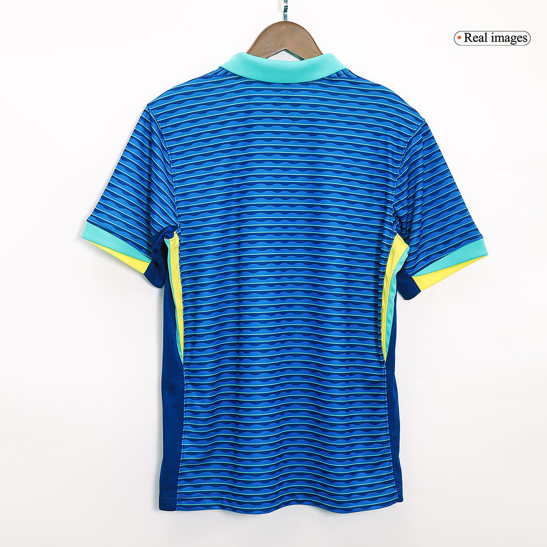 Brazil Soccer Jersey Away Custom Shirt 2024