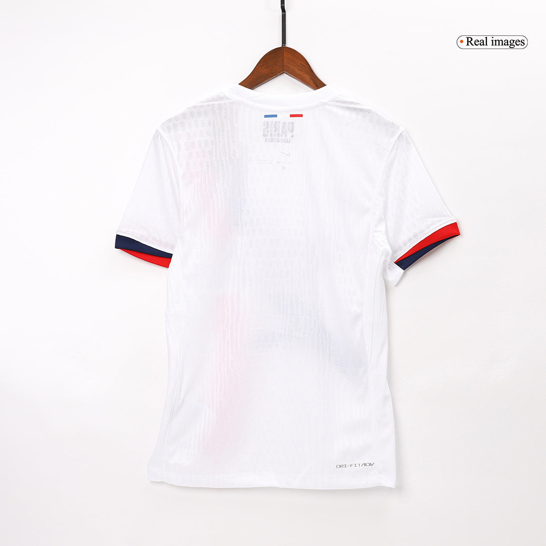 PSG Authentic KVARATSKHELIA #7 Soccer Jersey PSG Away Shirt 2024/25 - UCL