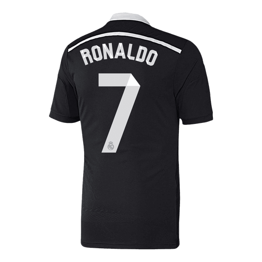 Vintage Soccer Jersey RONALDO #7 Real Madrid Third Away 2014/15