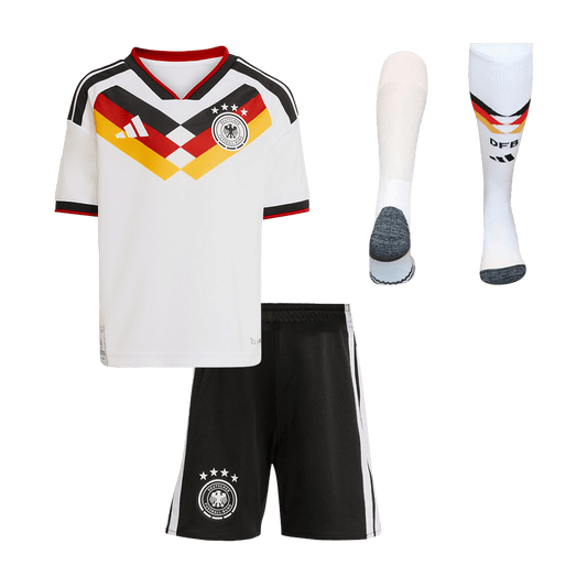 Germany Home World Cup Kids Soccer Jerseys Full Kit 2026