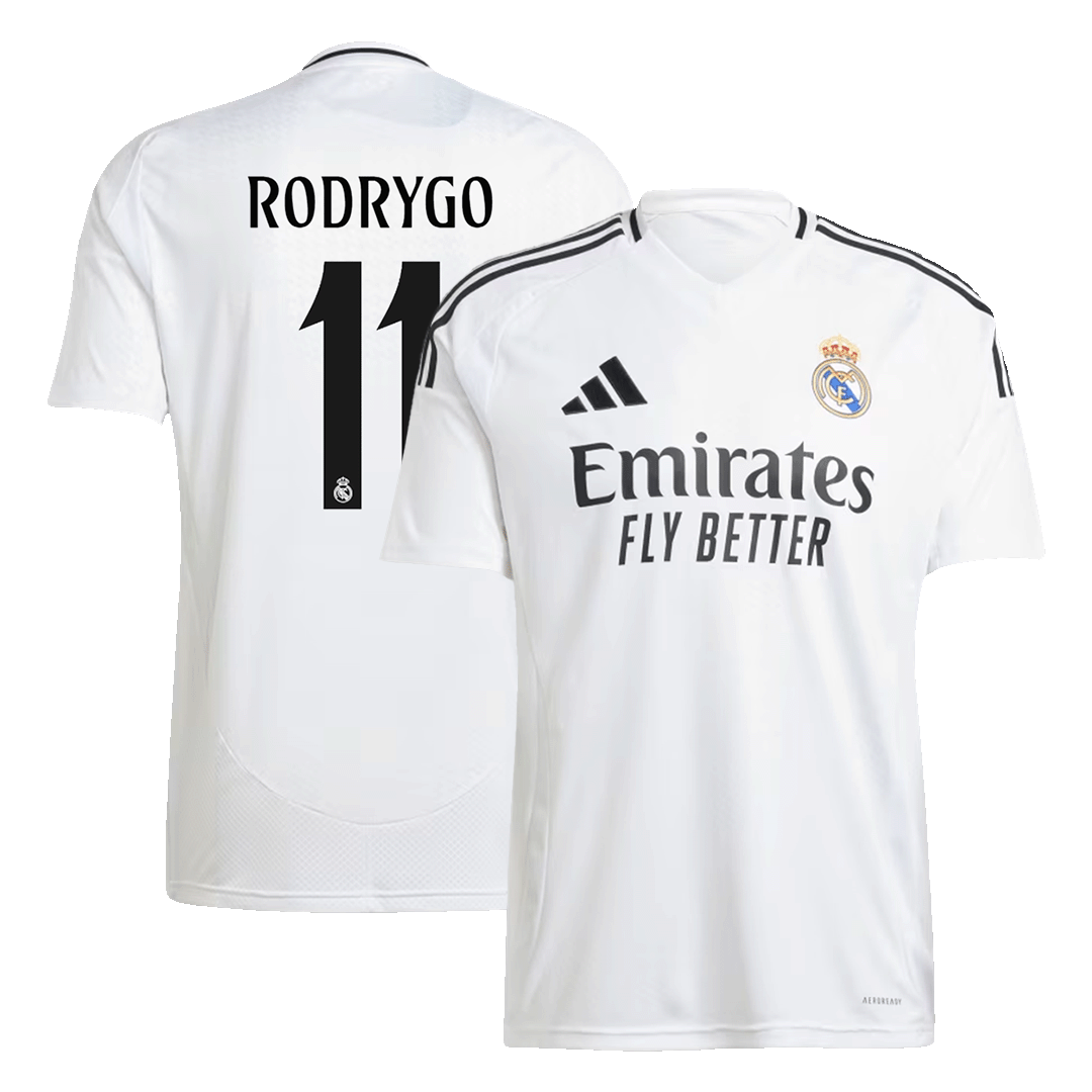 Real Madrid soccer jersey RODRYGO #11 Home 2024/25