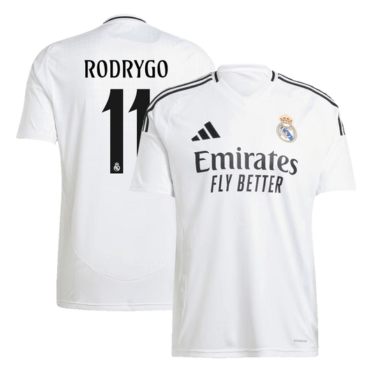 Real Madrid soccer jersey RODRYGO #11 Home 2024/25