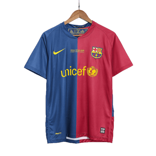 Retro Jersey Barcelona Retro Jersey Home Soccer Shirt 2008/09 - UCL
