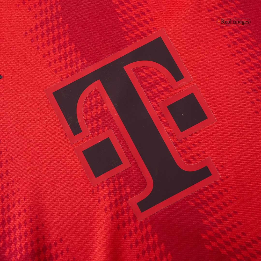 Kinder Bayern München Heim-Fußballtrikot-Set (Trikot + Shorts) 2024/25 Rot