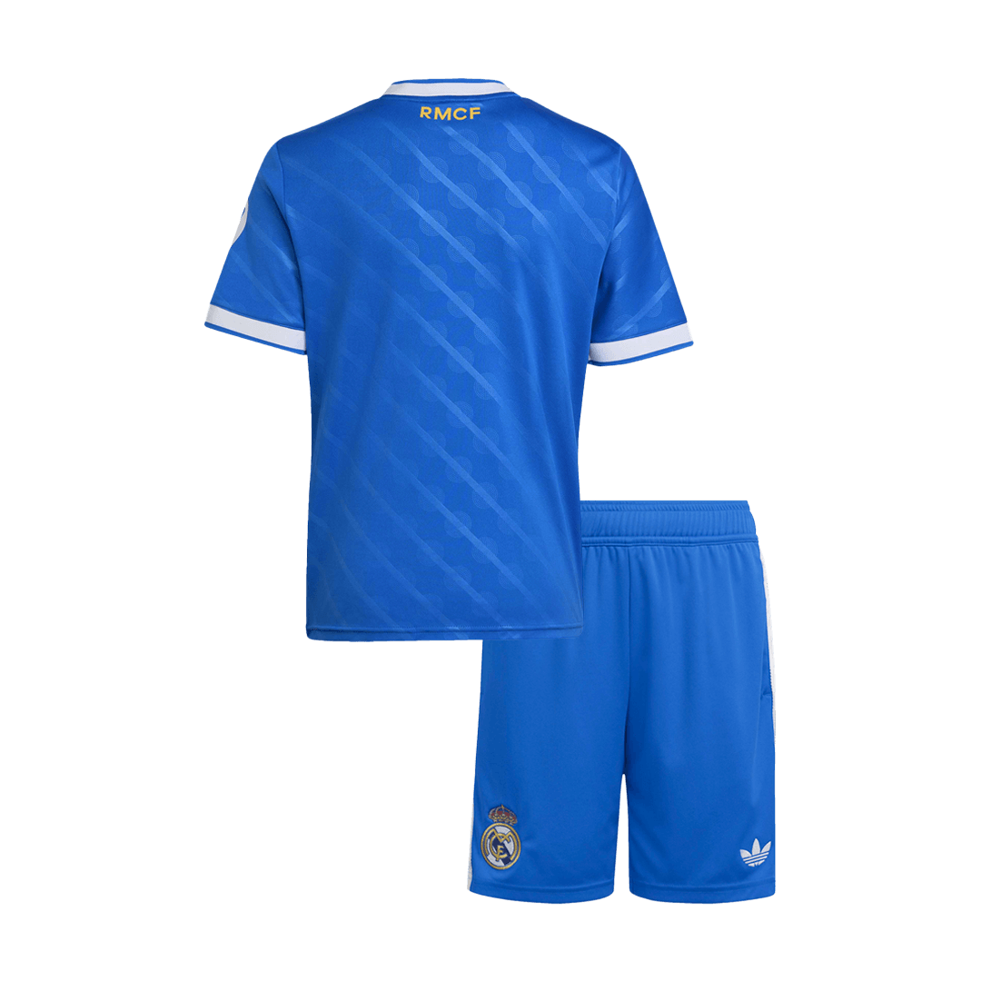 Real Madrid Third Away Kids Soccer Jerseys Kit 2025/26
