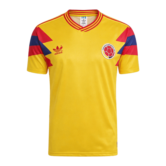 Retro Soccer Jersey Colombia Home 1990
