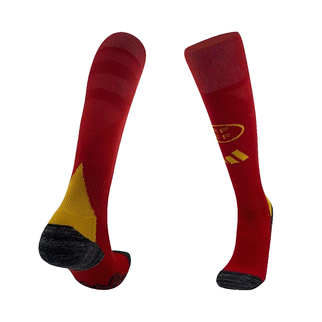 Spain Home Soccer Jersey Kit(Jersey+Shorts+Socks) Euro 2024