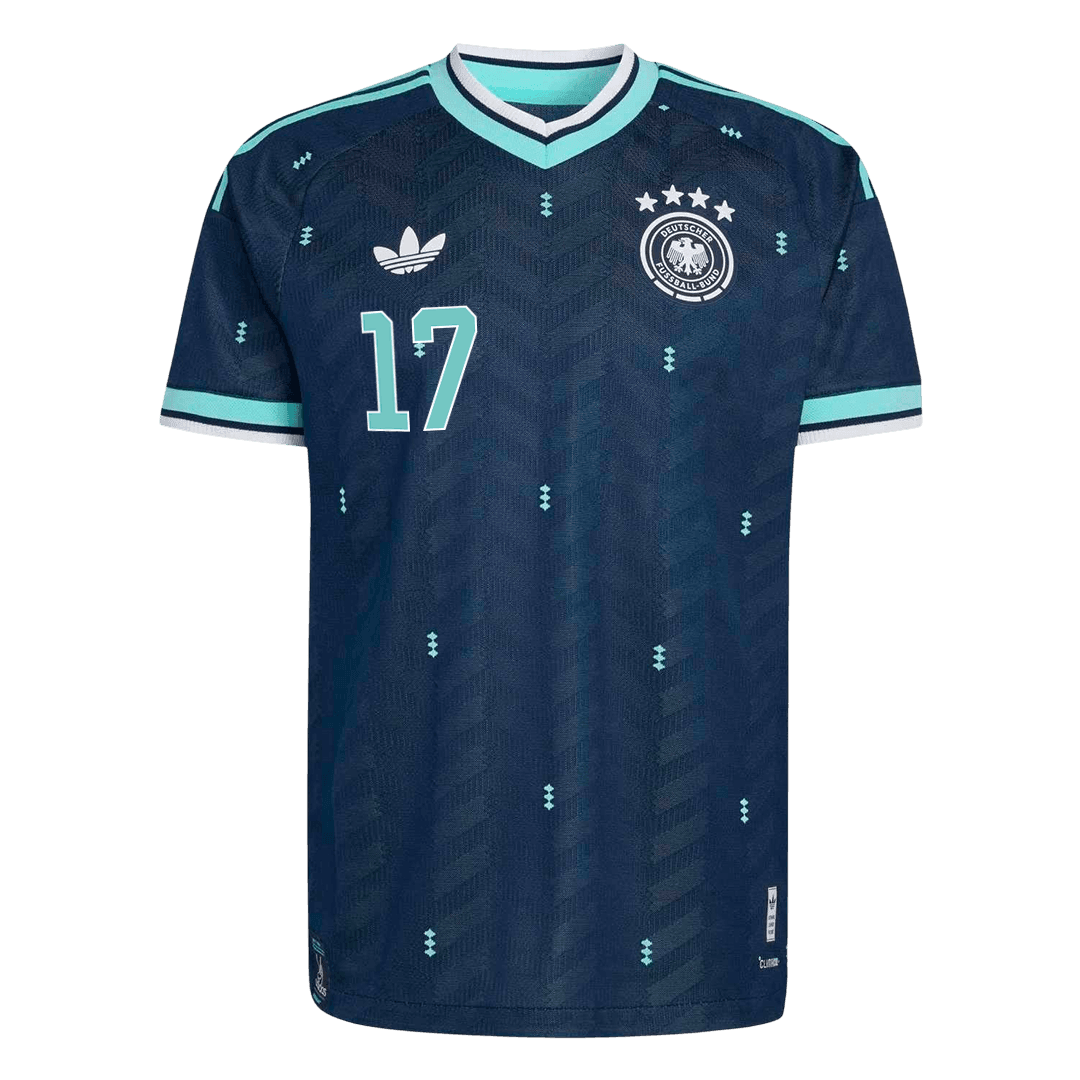 WIRTZ #17 Germany Away Player Version Jersey World Cup 2026