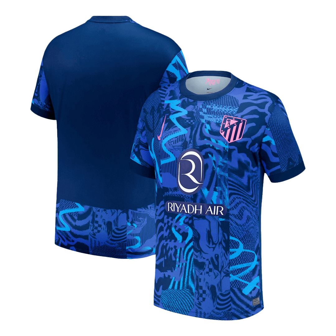 Atletico Madrid Soccer Jersey Third Away Custom Shirt 2024/25