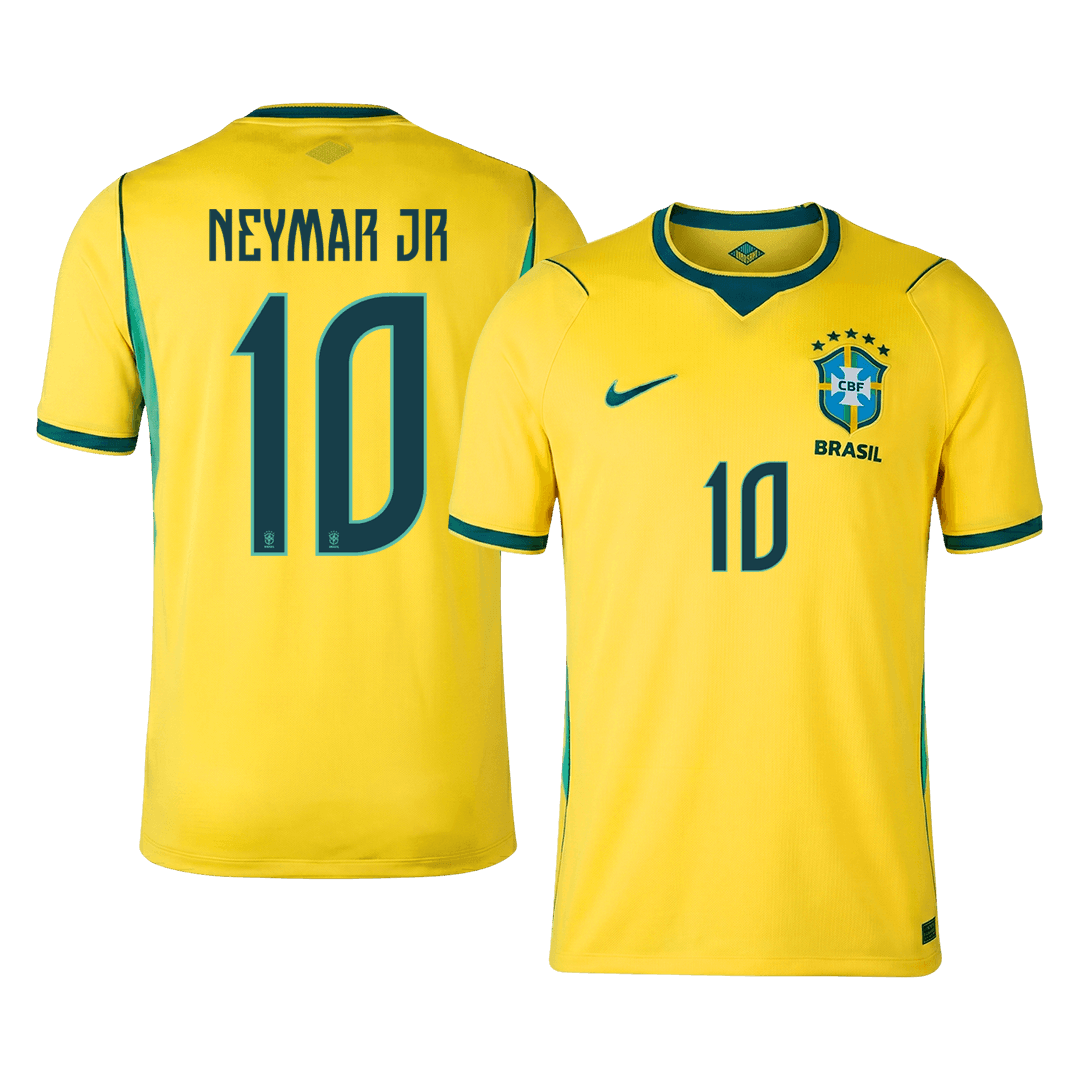 NEYMAR JR. #10 Brazil Home Player Version Jersey World Cup 2026