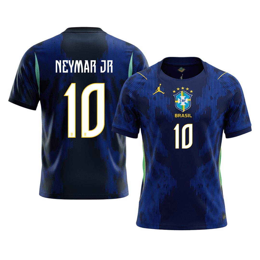 NEYMAR JR. #10 Brazil Away Player Version Jersey World Cup 2026