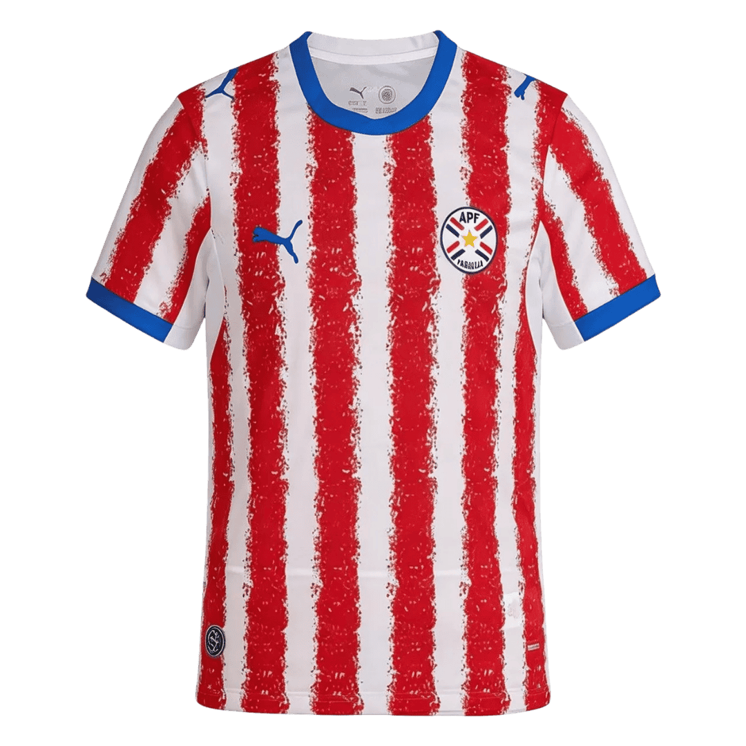 Paraguay Home Soccer Jersey World Cup 2026