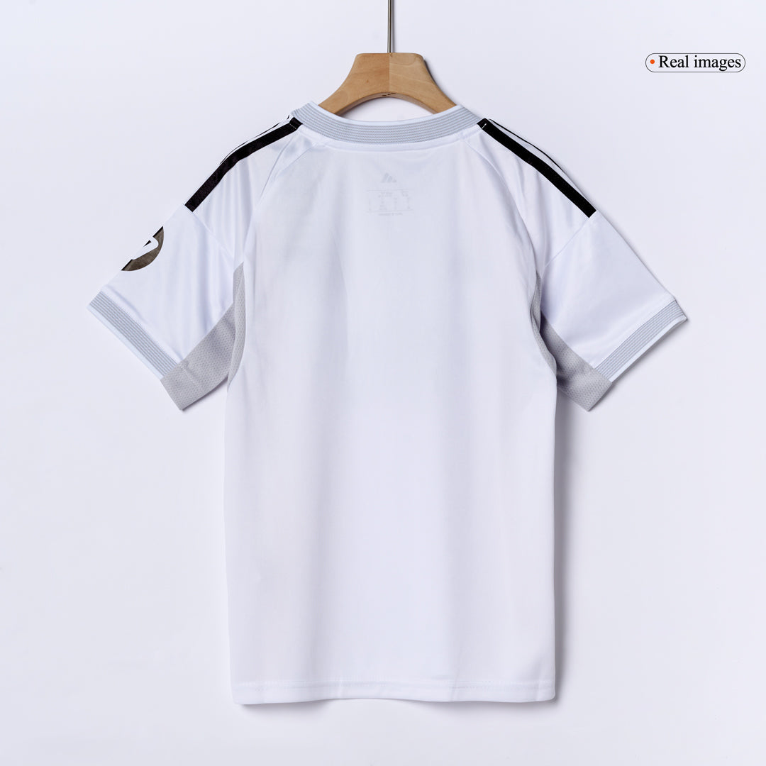Real Madrid Home Kids Soccer Jerseys Full Kit 2025/26