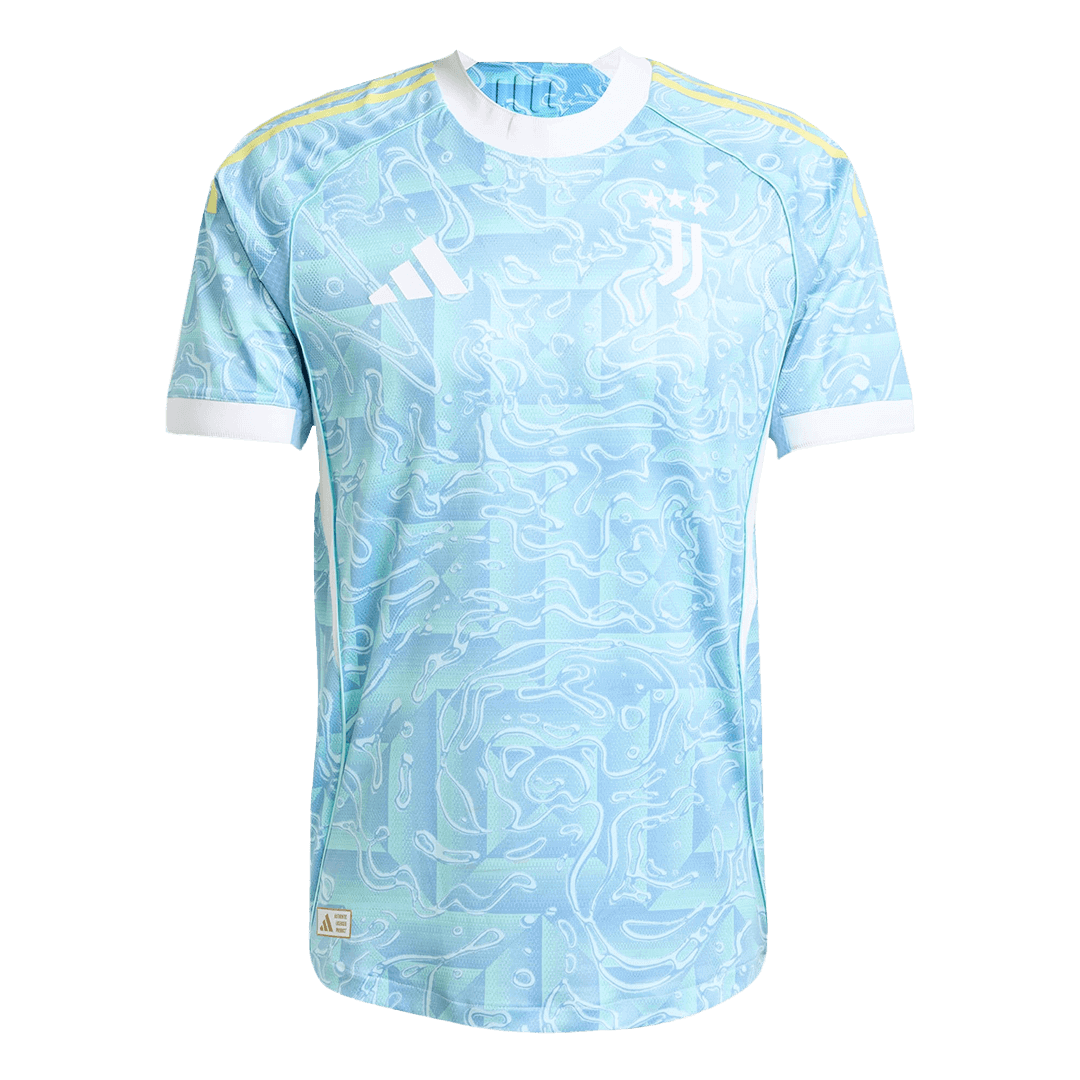 Authentic Juventus Away Soccer Jersey 2025/26 Blue