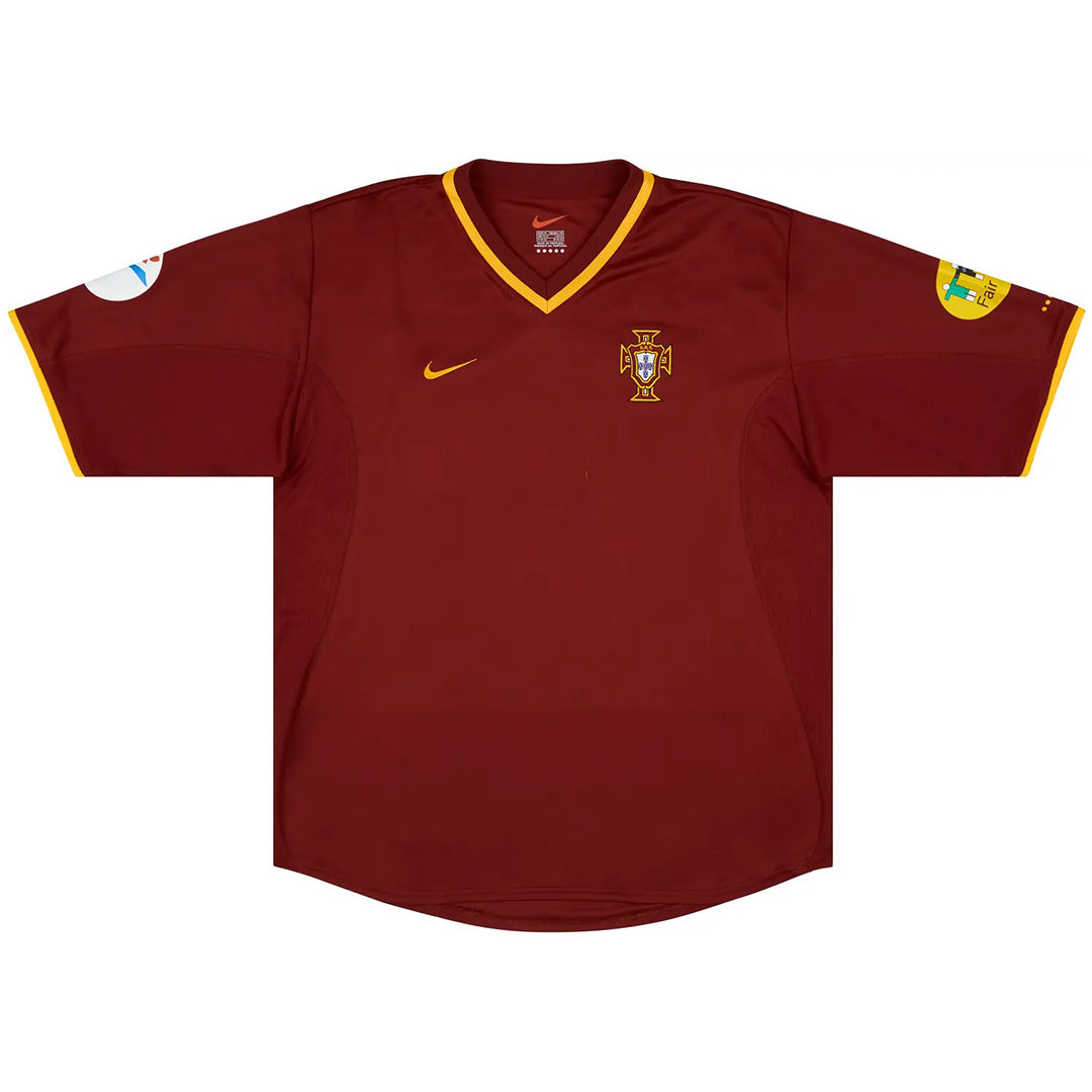Retro Soccer Jersey Portugal Home Euro Cup 2000