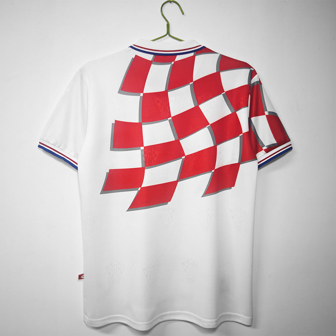 Retro Soccer Jersey Croatia Home World Cup 1998