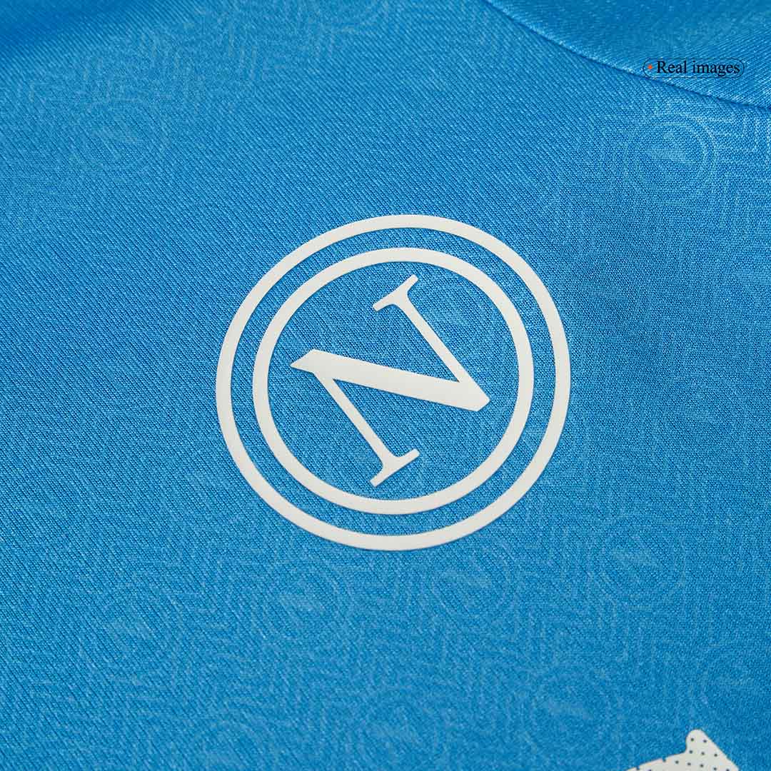 Kid's Napoli Home Soccer Jersey Kit(Jersey+Shorts) 2024/25