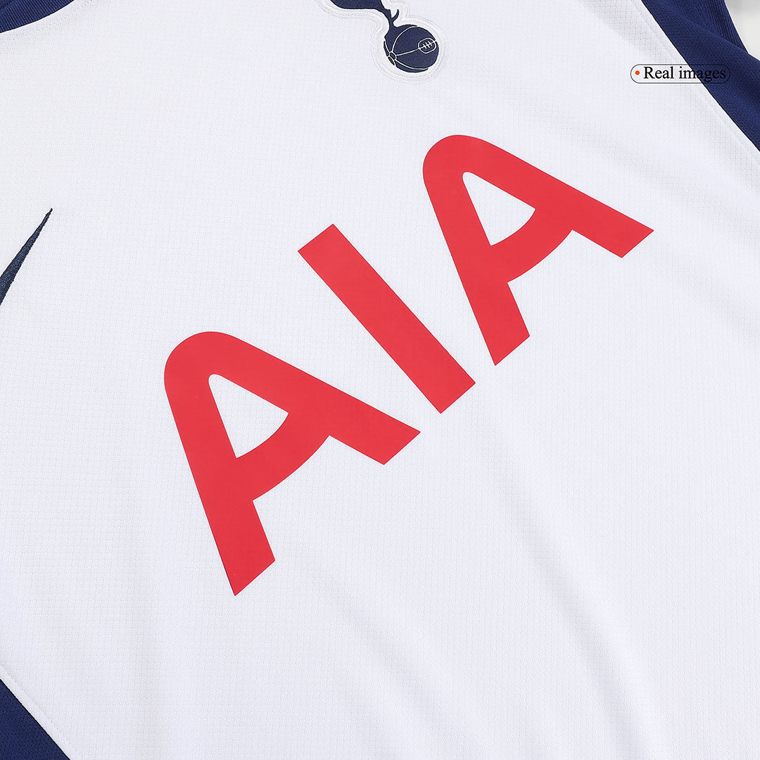 SON #7 Tottenham Hotspur Soccer Jersey Home Custom Shirt 2024/25