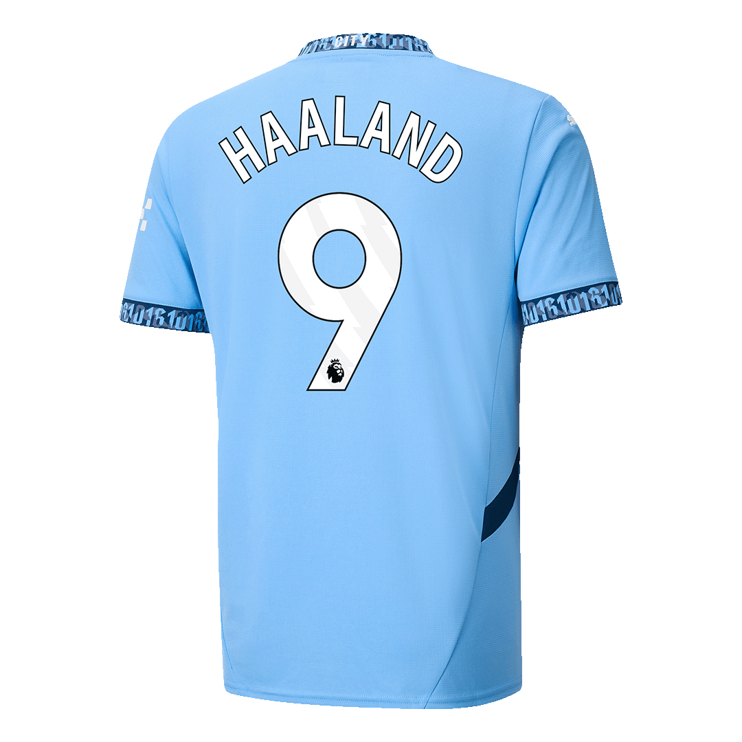 HAALAND #9 Manchester City Soccer Jersey Home Shirt 2024/25