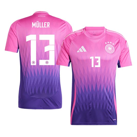 MULLER #13 Deutschland Auswärts-Fußballtrikot EM 2024